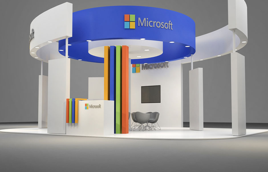2017年天津智能大會--微軟展臺(圖1)
