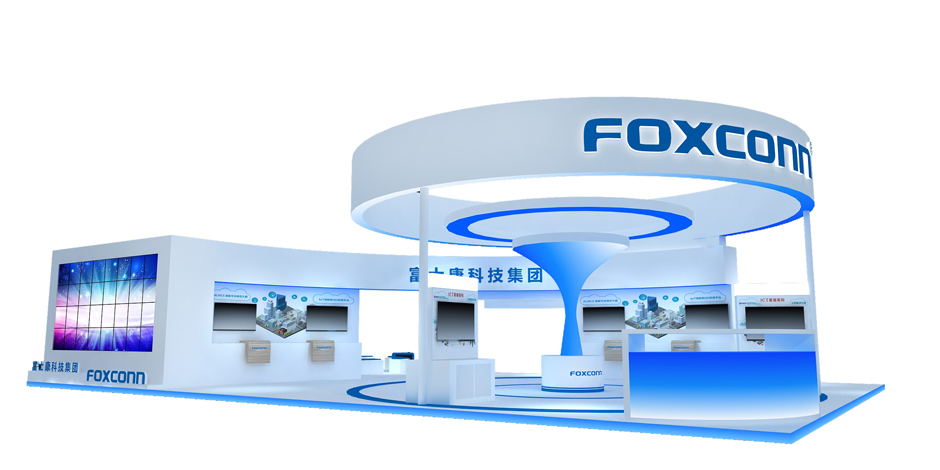 2018年天津智能大會(huì)--富士康展臺(tái)(圖2)