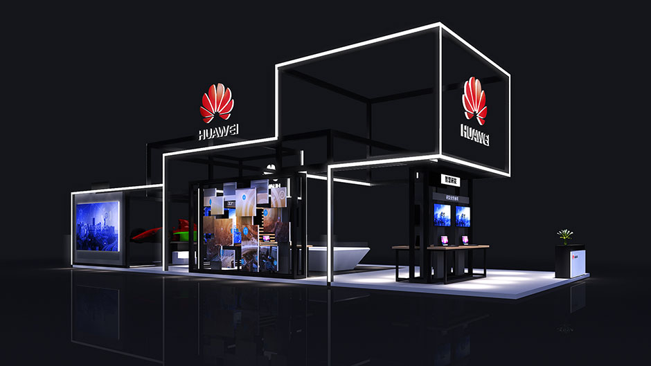 2017年天津智能大會--華為展臺(圖3)