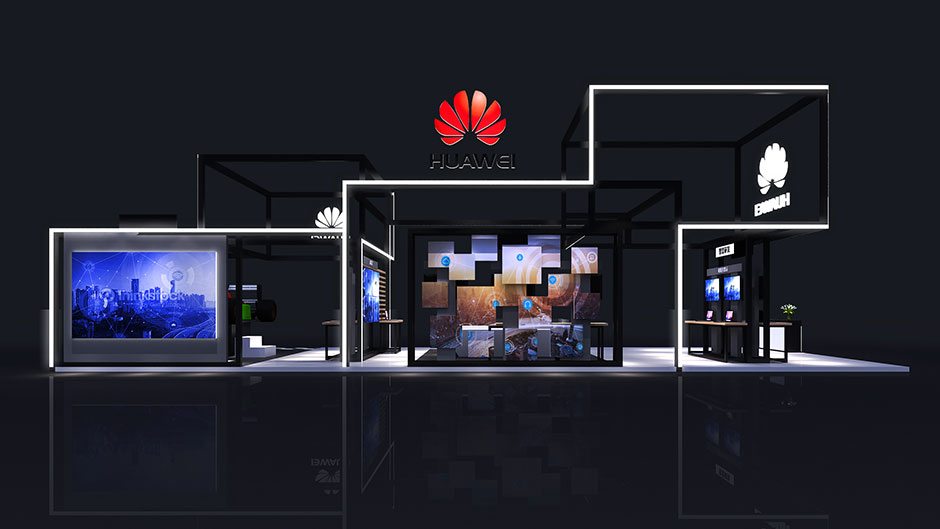 2017年天津智能大會--華為展臺(圖4)
