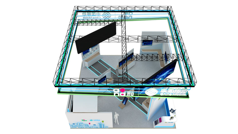 2017年天津智能大會(huì)--中國移動(dòng)展臺(tái)(圖4)